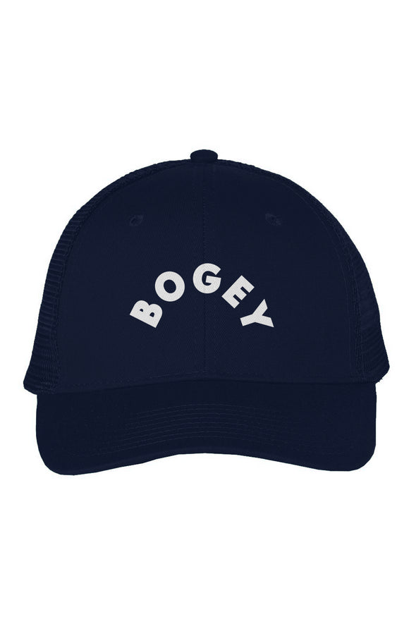 Bogey Mesh-Back Twill Trucker Hat
