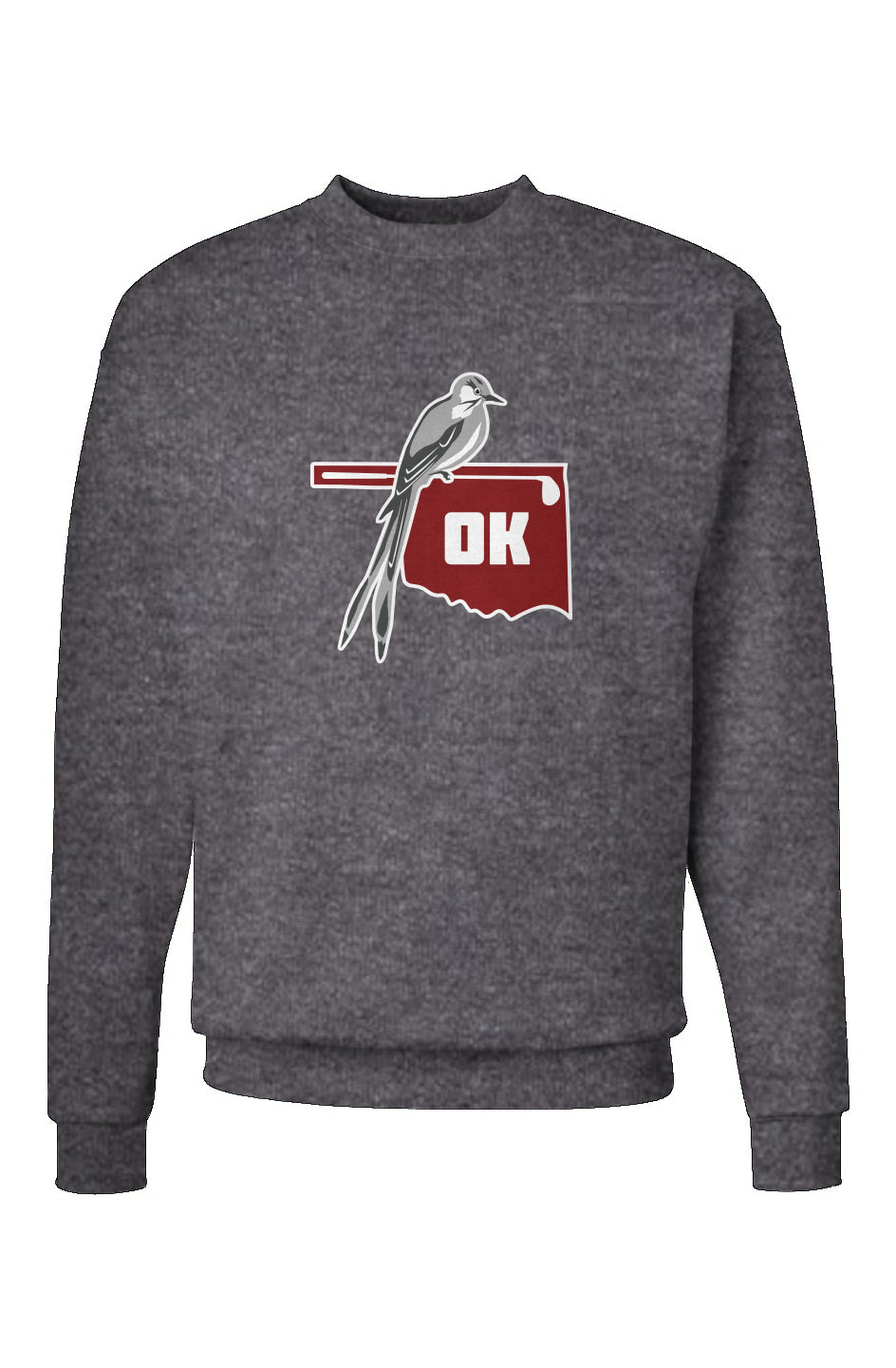 B&B Special Edition Oklahoma (OU inspired) Ecosmart® Crewneck Sweatshirt