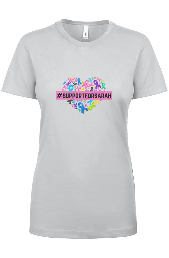 #Supportforsarah Women’s Ideal Crew T-Shirt