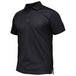 Black polo shirt 